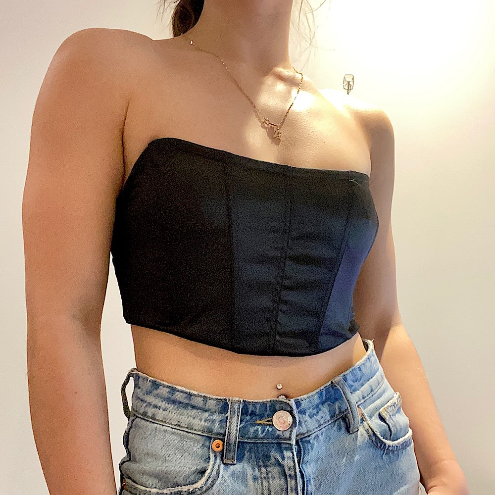 ❌NOT AVAILABLE❌ Black Corset Top